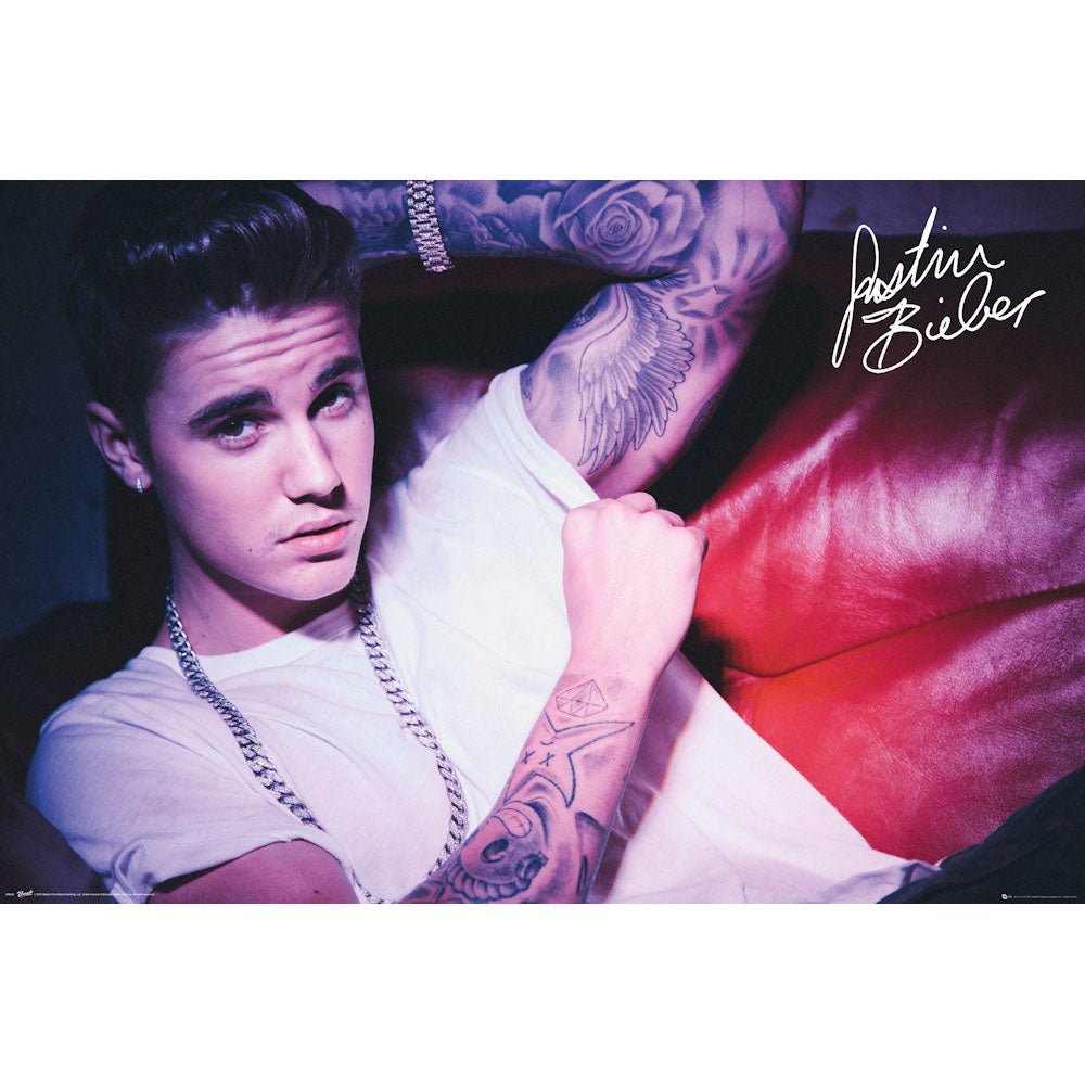 JUSTIN BIEBER - (絶版ポスター)Couch